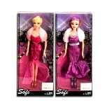 Magic Toys Sofi baba estélyi ruhában szőrmével 2 változatban