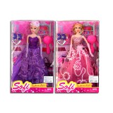 Magic Toys Sofi divatbaba fésűvel 2 változatban