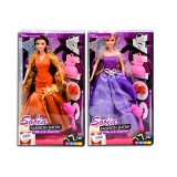 Magic Toys Sofia Fashion Show baba estélyi ruhában kiegészítőkkel 2 változatban