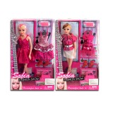 Magic Toys Sofia Fashion Show baba extra ruhával és kiegészítőkkel 2 változatban