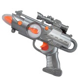 Magic Toys Space Warrior: Elektromos játék űrpisztoly fénnyel és hanggal 27cm