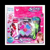 Magic Toys Sparkle kis sminkszett szájfénnyel
