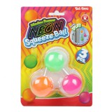 Magic Toys Squeeze: Ragadós neon 3db-os labda szett