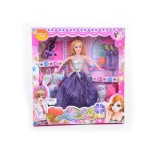 Magic Toys Stílusos hegedűművész baba kiegészítőkkel 28cm