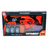 Magic Toys Super Shoot szivacslövő játék fegyver tölténnyel és kiegészítőkkel