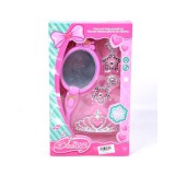 Magic Toys Szépség szett zenélő tükörrel, nyaklánccal és fülbevalókkal