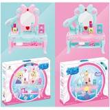 Magic Toys Szépségasztal játékszett kiegészítőkkel kétféle változatban 1db