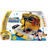 Magic Toys Szerszámos szett sárga bőröndben