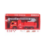 Magic Toys Szétszerelhető létrás tűzoltóautó hanggal és szerszámokkal