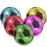 Magic Toys Színes focilabda mintás gumilabda többféle színben 23cm