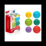 Magic Toys Színes készségfejlesztő puha labda 6 db-os szett