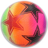 Magic Toys Szivárványos csillagmintás gumilabda 23cm