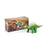 Magic Toys Sztegoszaurusz zöld színű dinoszaurusz figura fény effektekkel