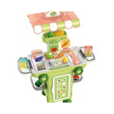 Magic Toys Szupermarket játékszett gurulós tárolóban 37db-os