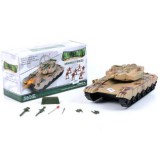 Magic Toys Tank játékszett kiegészítőkkel sivatagi színben