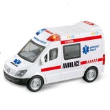 Magic Toys Távirányítós RC mentőautó fénnyel (MKL189509) (MKL189509) - Távirányítós jármű