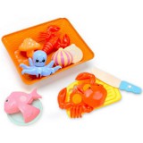 Magic Toys Tenger gyümölcsei 10db-os játékszett