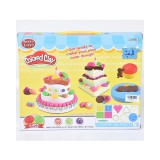 Magic Toys Tortakészítő gyurmaszett 6db különböző színű gyurmával, formákkal