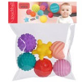Magic Toys Touchball: Tapintás fejlesztő 6db-os labda szett