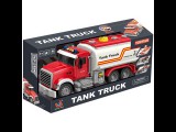 Magic Toys ToyStar üzemanyagszállító tartályos teherautó piros színben fény és hang effektekkel 36cm