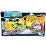 Magic Toys Track Racing versenypálya hurokkal és két autóval (MKK332088) (MKK332088) - Autóversenypályák