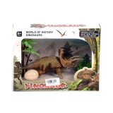 Magic Toys Triceratops dinoszaurusz figura tojással és növényekkel