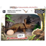 Magic Toys Triceratops dinoszaurusz figura tojással és növényekkel (MKK240540) (MKK240540) - Játékfigurák