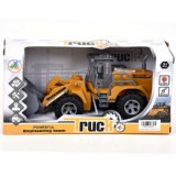 Magic Toys Truck: Homlokrakodó munkagép, fénnyel és hanggal 20cm
