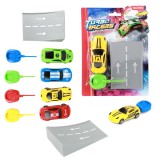 Magic Toys Turbo Racers Sportautó kilövővel többféle színben 1db