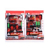 Magic Toys Tűzoltósági autók kiegészítőkkel kétféle változatban