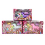 Magic Toys Unikornis szett hercegnőkkel többféle változatban