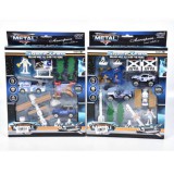 Magic Toys Űr játék szett járművekkel és kiegészítőkkel kétféle változatban