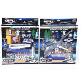 Magic Toys Űr játékszett járművekkel és meteorittal kétféle változatban