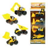 Magic Toys VehiCool építőipari járművek 4db-os szett