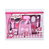 Magic Toys Virágos szépség készlet rúzzsal és hajszárítóval 10db-os szett