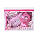 Magic Toys Virágos szépség készlet szemüveggel és fésűvel 10db-os szett