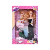 Magic Toys Wedding: Esküvői divat baba szett gyermek babával 28cm-es