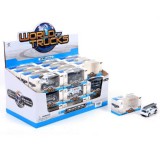 Magic Toys World of Trucks rendőrségi járművek többféle változatban
