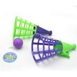 Magic Toys Zöld és lila színű tölcséres elkapójáték