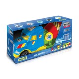 Magic Truck: Betonkeverő mixer kocsi fluoreszkáló lámpákkal 60cm - Wader