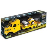 Magic Truck Technic: Kamion úthengerrel és fénnyel 80cm - Wader
