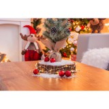 MagicHome Vianoce Fényfüzér MagicHome Karácsony Pearl, 20 m LED meleg fehér, gyöngyökkel, 2x AA, egyszerű világítás, megvil