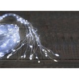 MagicHome Vianoce Fényfüzér MagicHome Karácsony Twisted Stars 1200S, 1200 LED hideg fehér, egyszerű világítás, 230 V, 50 Hz