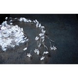 MagicHome Vianoce Fényfüzér MagicHome Karácsony Twisted Stars 180S, 180x micro star LED hideg fehér, egyszerű világítás, 23