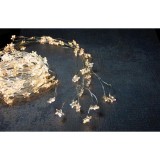 MagicHome Vianoce Fényfüzér MagicHome Karácsony Twisted Stars 180S, 180x micro star LED meleg fehér, egyszerű világítás, 23