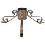 MagicHome Vianoce Karácsonyfa talp MagicHome Karácsony Blackbird, arany, fém