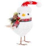 MagicHome Vianoce MagicHome karácsonyi dekoráció, Karácsonyi kiscsibe, 12 x 9 x 18 cm