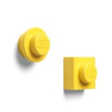 Mágnes, 2 különböző forma, LEGO, sárga (L40101732)