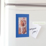 Mágneses képkeret, fényképtartó, 9 x 13 fotóhoz