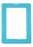 Mágneses öntapadó keret mérete 12,3x8,1cm - világoskék